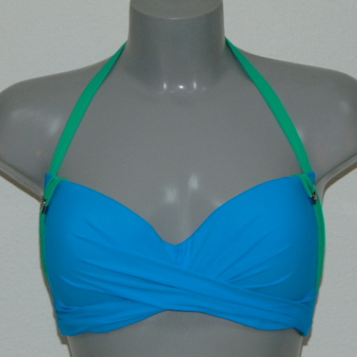 Marlies Dekkers Bademode Holi Gypsy blau/grün unwattierter bikini bh