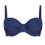 Rosa Faia Strand Cosima navy-blau gemoldefer bikini bh