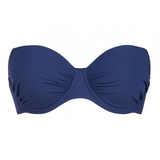 Rosa Faia Strand Cosima navy-blau gemoldefer bikini bh