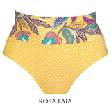 Rosa Faia Strand Sunny gelb/print bikini slip