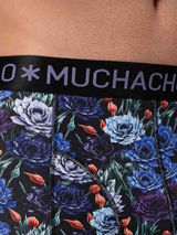 Muchachomalo JustFlowers schwarz/print modal boxershort