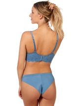 After Eden D-Cup & Up Syl jeans blau hipster