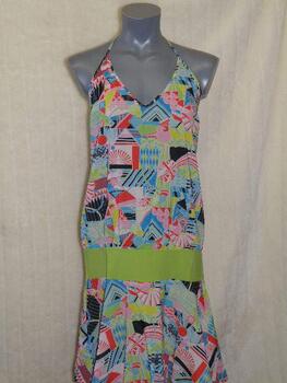 Marlies Dekkers Bademode Yellow Submarine Print/Grün Strandkleid