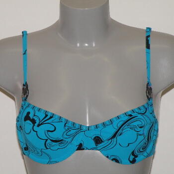 Marlies Dekkers Bademode Wes Wilson Deep Blau/Schwarz Unwattierter Bikini BH