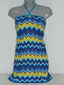 Shiwi Rainbow Blau Strandkleid