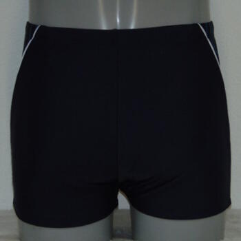Schiwi-Männer pinstripe Schwarz/Print Schwimmboxer