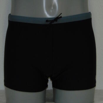 Schiwi-Männer Basic Schwarz/Grau Schwimmboxer