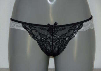 Sapph Lilian Schwarz Brasilianischer Slip