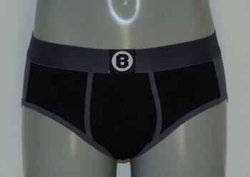 Bolas Onyx Schwarz Männer Slip