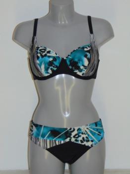 Mila Calella Blau/Schwarz Set