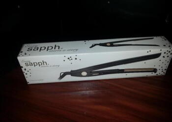 Sapph Stijltang Schwarz Glätteisen