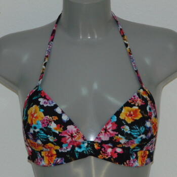 LingaDore Strand Hula Schwarz/Print Push Up Bikini BH