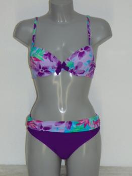 Nickey Nobel Tropical Flowe Violett/Print Set