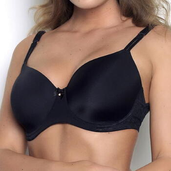 After Eden D-Cup & Up Faro Schwarz Vorgeformter BH