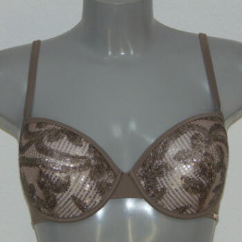 Sapph Bademode Methics Leaves Taupe Gemoldefer Bikini BH