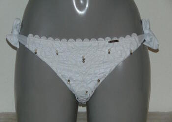 Sapph Bademode Coconut Weiß Bikini Slip