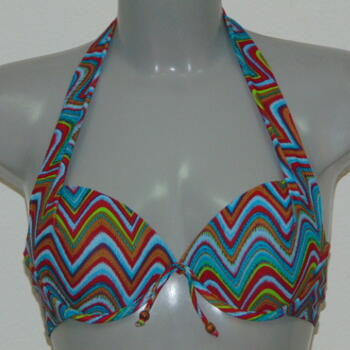 LingaDore Strand Isla Blau/Print Gemoldefer Bikini BH