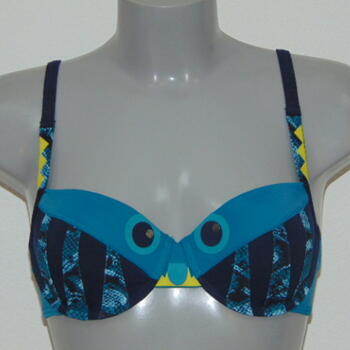 Marlies Dekkers Bademode Lagerthas Eyes Blau/Print Gemoldefer Bikini BH