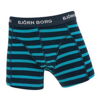 Björn Borg Stripe Jeans Blau Boxershort