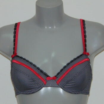 Cybéle Grafisimo Schwarz/Weiß Nicht geformter BH