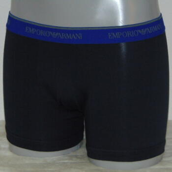 Armani Männer Basamento Navy-Blau Boxershort