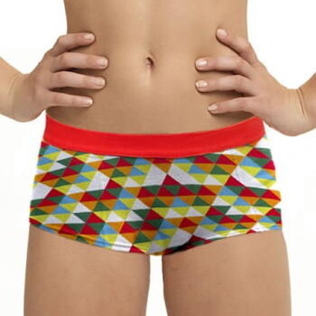 Brüste und Unterhosen tRIXIE Pink/Print Hipster