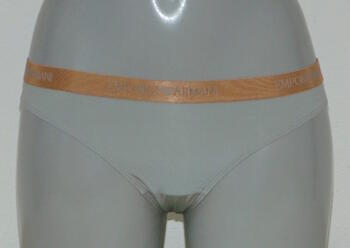 Armani Damen Microfiber Grau Slip