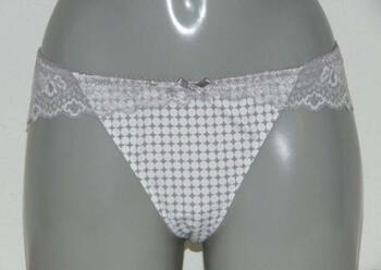 Cybéle Dotted Grau/Print Slip