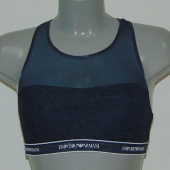 Armani Damen Lace  Navy-Blau/Blau Sport-Oberteile