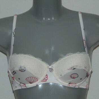 Armani Damen Avorio Stampato Elfenbein/Print Vorgeformter BH