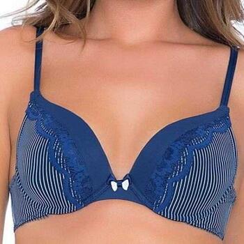 After Eden Rosanne Navy-Blau Vorgeformter BH