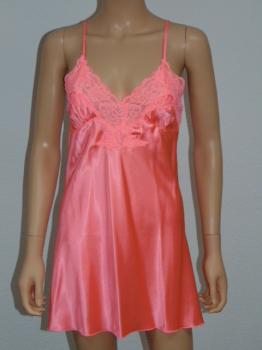 LingaDore Nacht Liquid Pink Slipdress