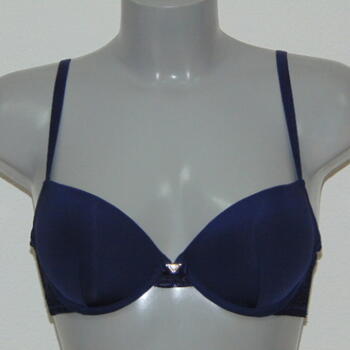 Armani Damen  marina Navy-Blau Push Up BH