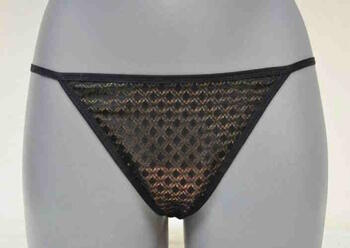 Eva Noir de Noir Schwarz String