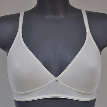 Eva Silk Elfenbein Ohne Bügel BH