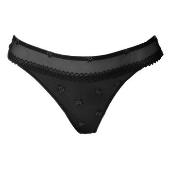 Louisa Bracq Chantilly Schwarz String