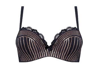 Marlies Dekkers Hollywood Glam Schwarz/Gold Push Up BH