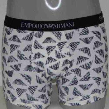 Armani Männer Logo Weiß Boxershort