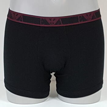 Armani Männer Basamento Schwarz Boxershort
