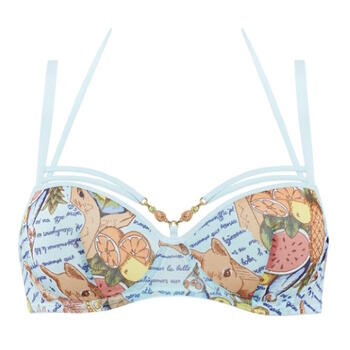 Marlies Dekkers No Te Olvido Blau/Mehrfarbig Vorgeformter BH