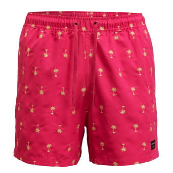Björn Borg Palm Tree Fuchsie Badehose