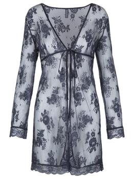 LingaDore Nacht La Notte Blau Kimono