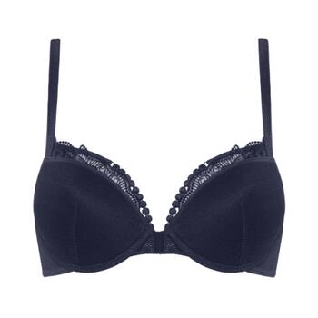 Marlies Dekkers Mauritshuis Navy-Blau Push Up BH