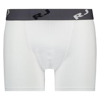 RJ Bodywear Männer Pure Color  Weiß Sport Boxershort