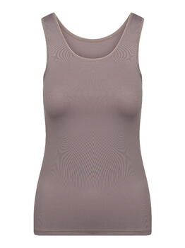 RJ Bodywear Pure Color Taupe Damen Hemd