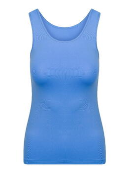 RJ Bodywear Pure Color Blau Damen Hemd