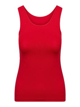 RJ Bodywear Pure Color Dunkelrot Damen Hemd