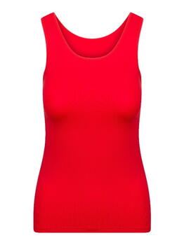 RJ Bodywear Pure Color Rot Damen Hemd