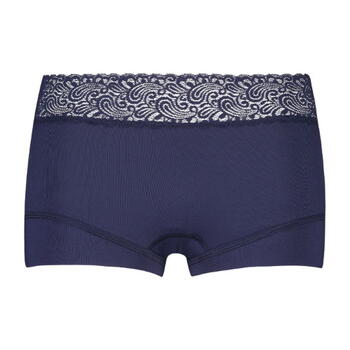 RJ Bodywear Pure Color Lace Navy-Blau Hipster