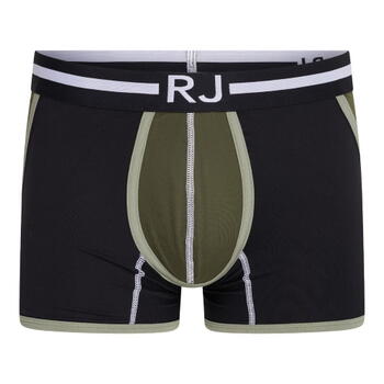 RJ Bodywear Männer Happy Balls Schwarz/Grün Sport Boxershort